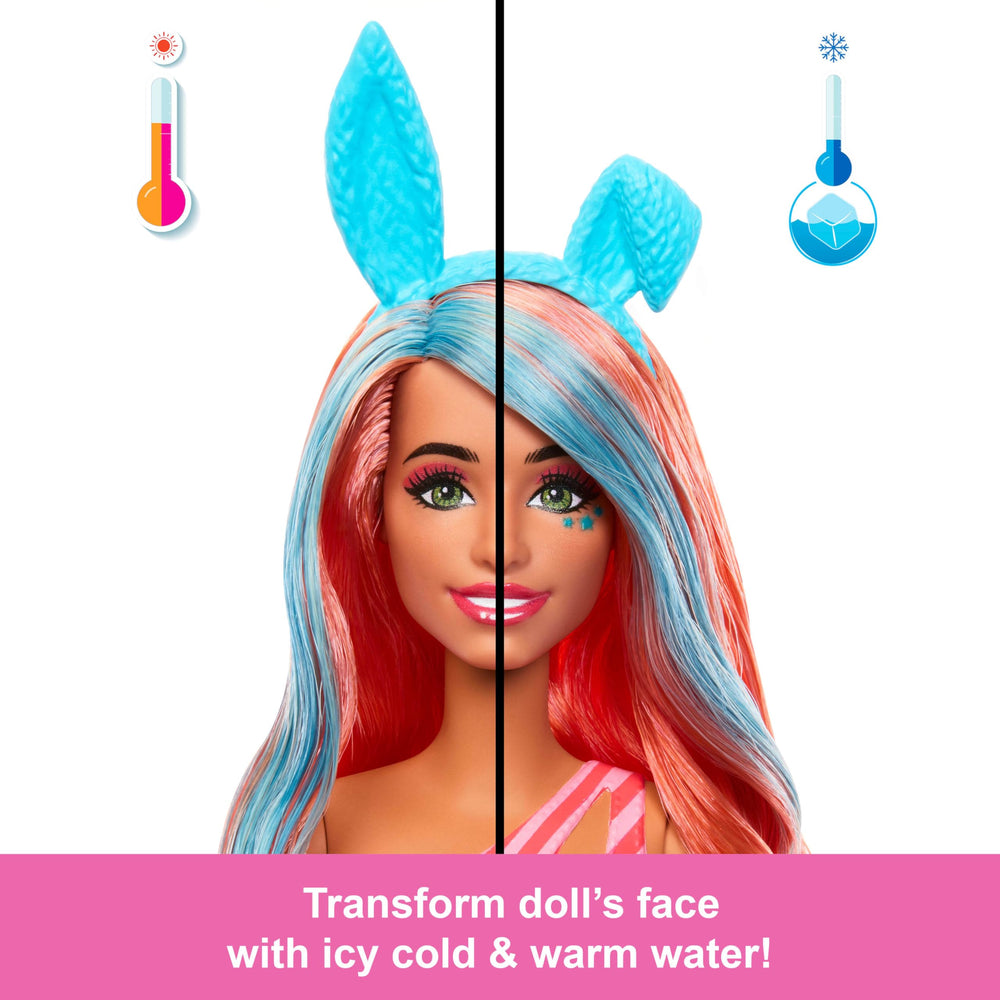 Barbie Pop Reveal pet bed accessory enhances play setups and storytelling.