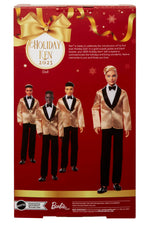 Barbie Signature 2025 Holiday Ken platinum blonde hair with iconic finish