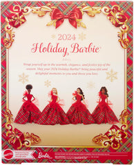 Barbie Signature Doll in festive packaging, ready for gifting and display.