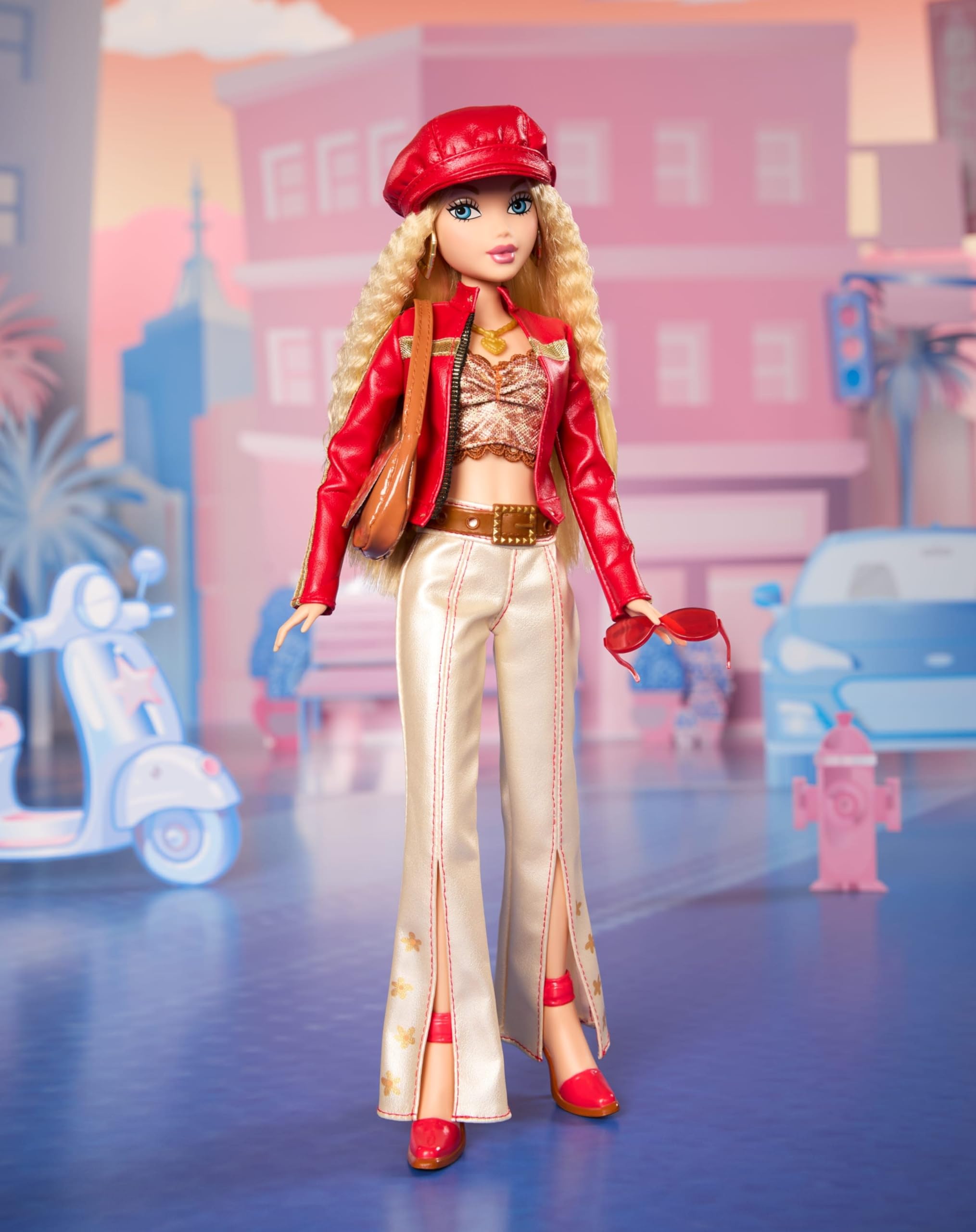 Barbie Signature My Scene flare pants highlight the iconic Y2K silhouette