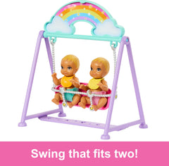 Barbie Skipper Twin Nursery See-Saw offers bouncing fun for twins