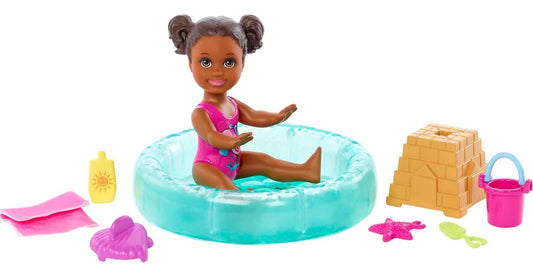 Barbie Skippers pool-side furniture piece for babysitting scenes.