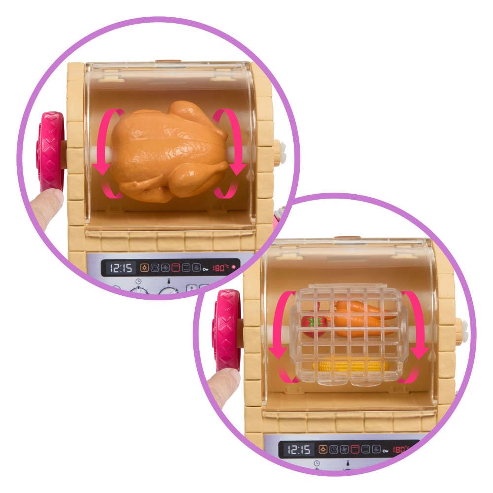 Barbie Teresa tamales-in-pot scene invites family recipe role play
