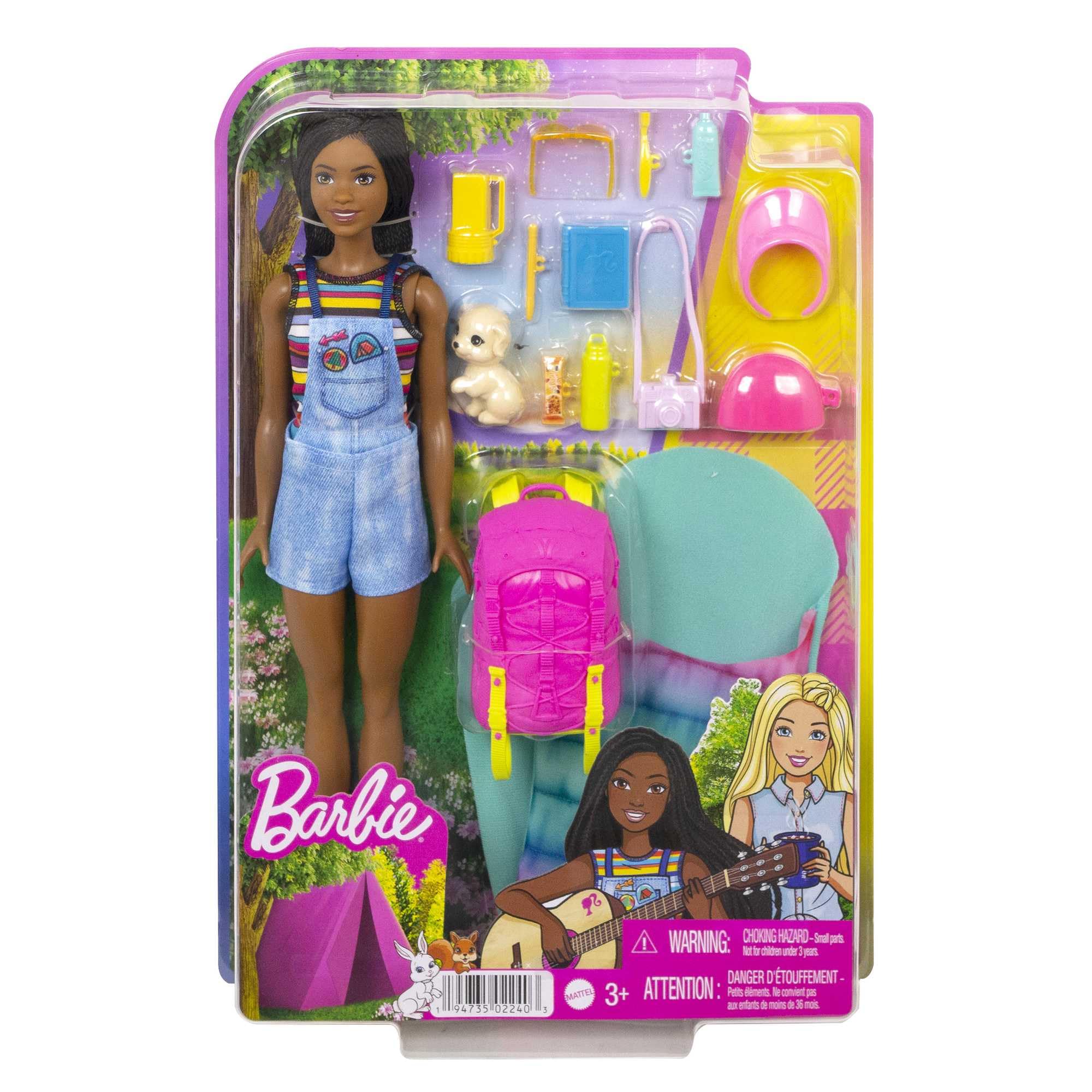 Barbie water bottle supports hydration during outdoor play