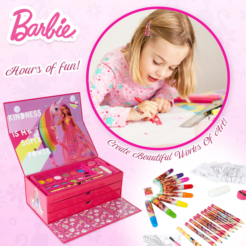 Barbie watercolor discs twelve-pack for vibrant painting sessions