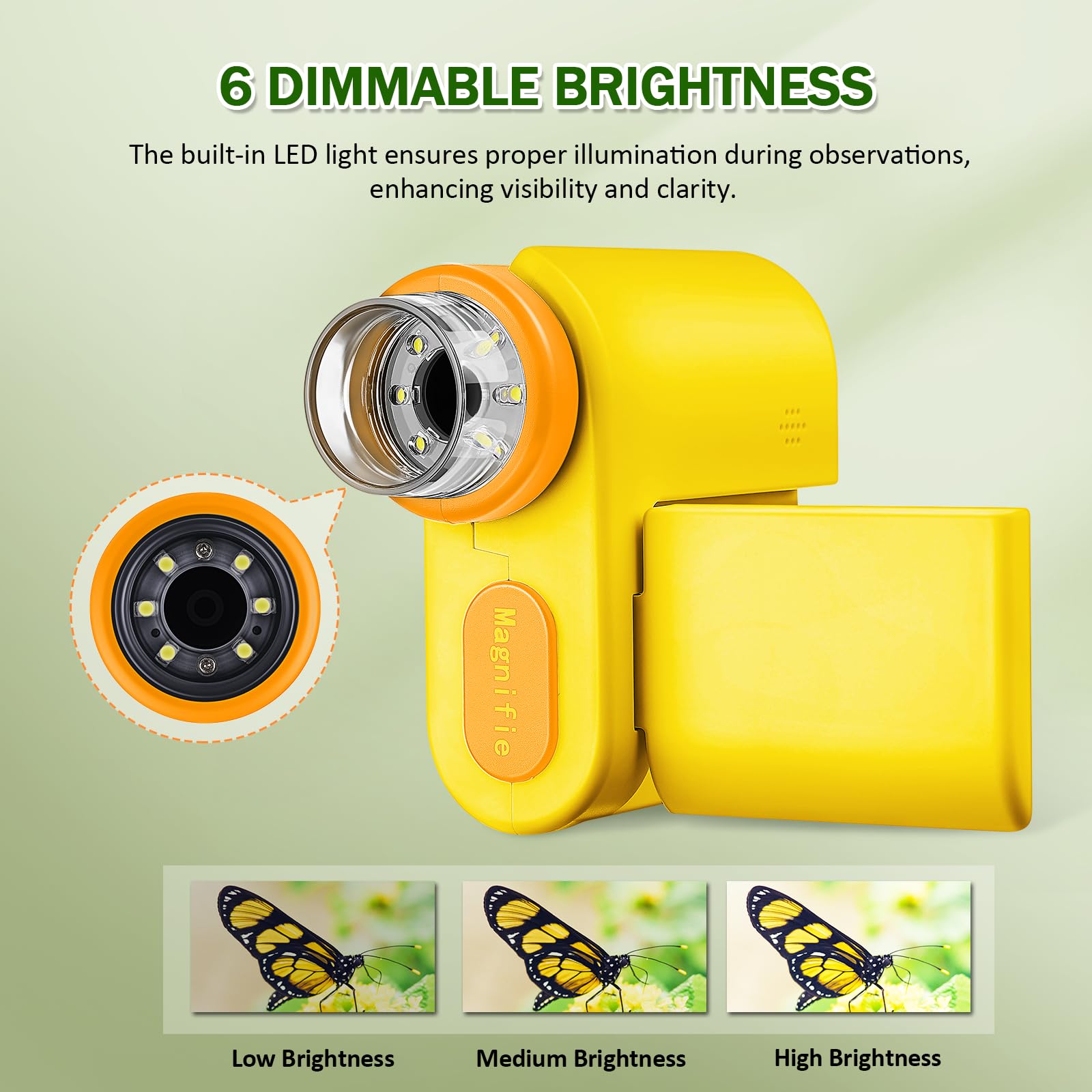 Barchrons portable pocket design fits in a backpack for field trips and backyards