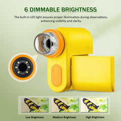 Barchrons portable pocket design fits in a backpack for field trips and backyards