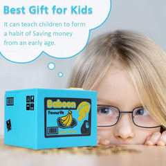 Barelove Monkey Piggy Bank paw-steal action highlights the playful coin transfer