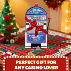 BARGIFTS blue coin slot piggy bank gift-ready box for gifting