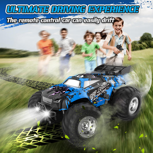Barlisam remote-control car shows drift action for easy beginner tricks.