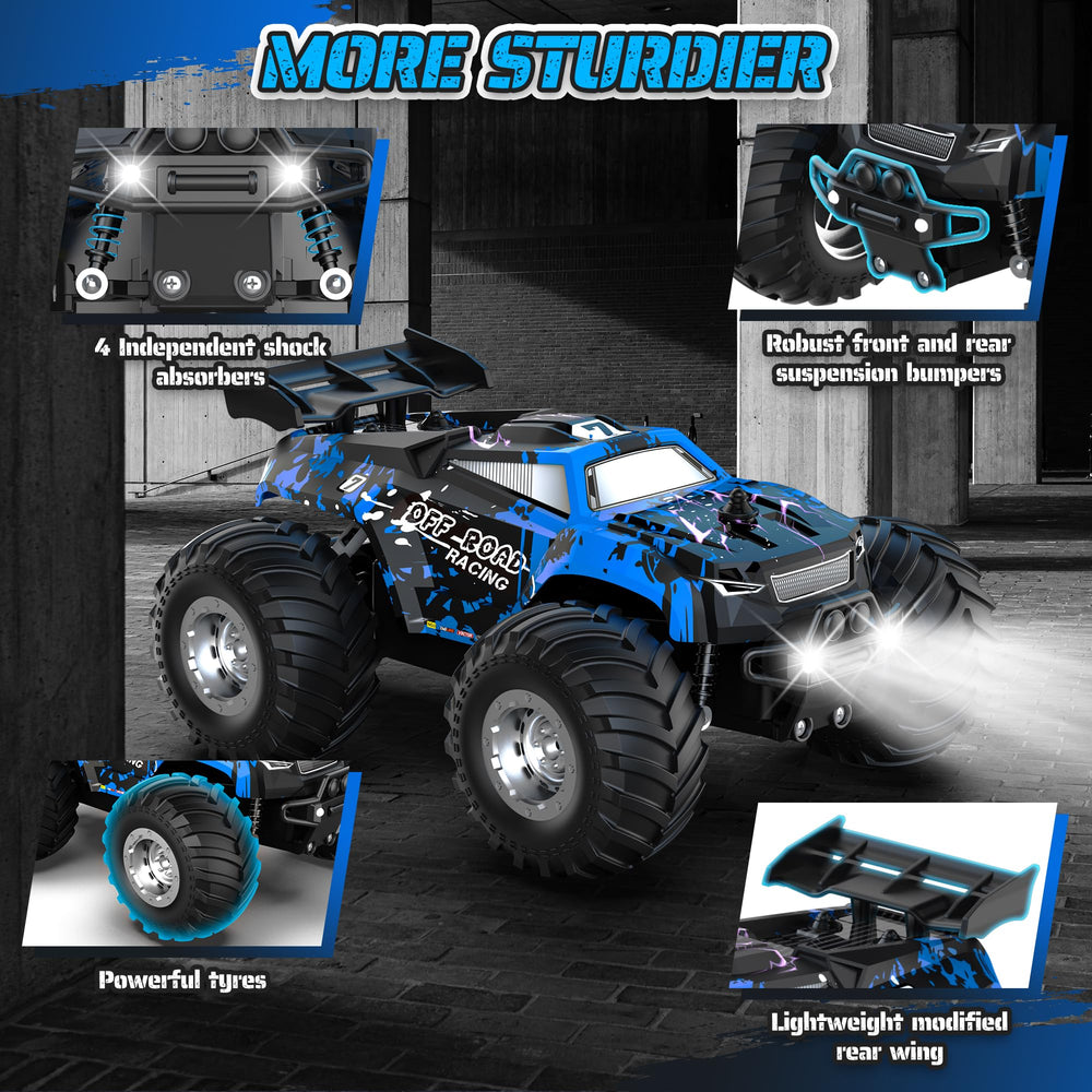Barlisam remote-control car suspension system delivers a durable, smooth ride.