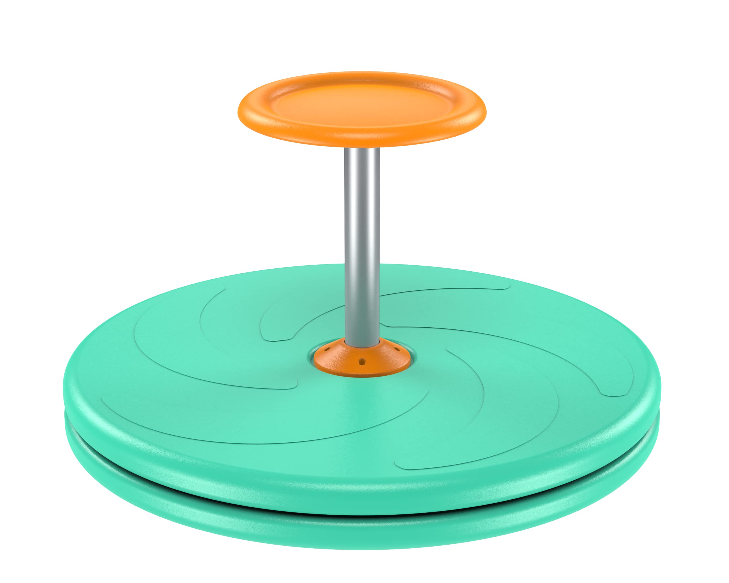 BARNEY KAITE BS Spinner-X seated spinner green for indoor active play.