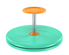 BARNEY KAITE BS Spinner-X seated spinner green for indoor active play.