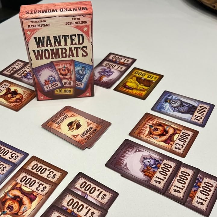 Barrel Aged Games Wanted Wombats tally showing potential Wisdom Bonus