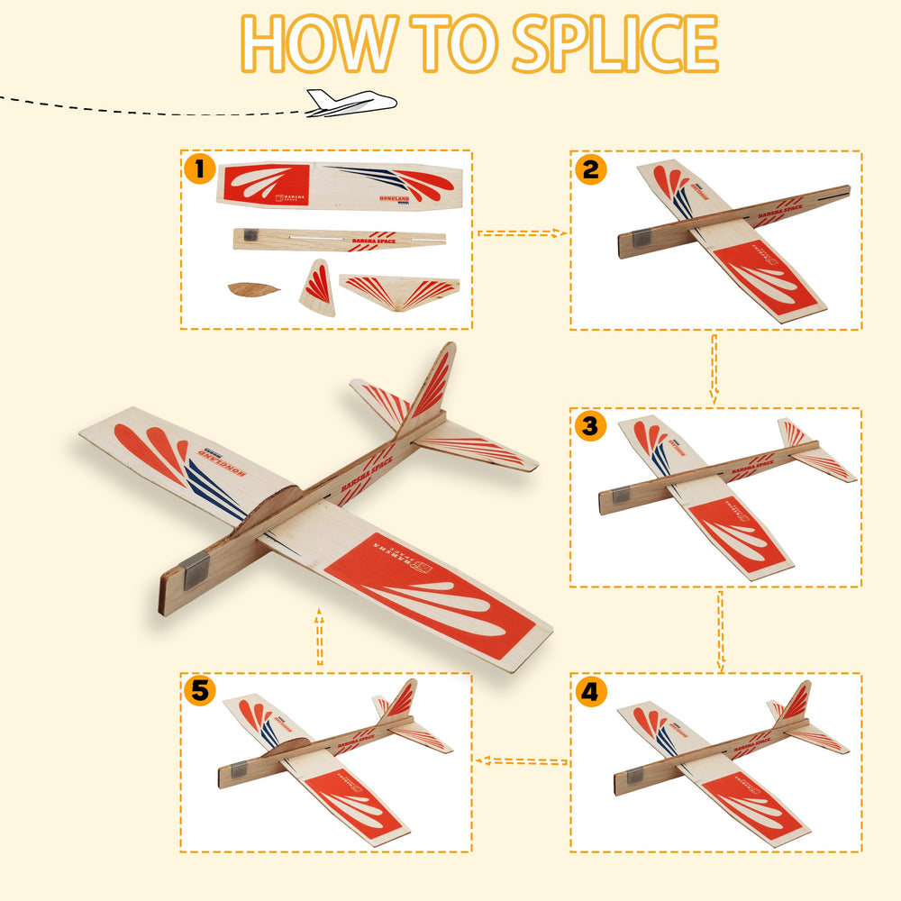 Barsha Space aerospace-grade balsawood gliders for durable, smooth flights.