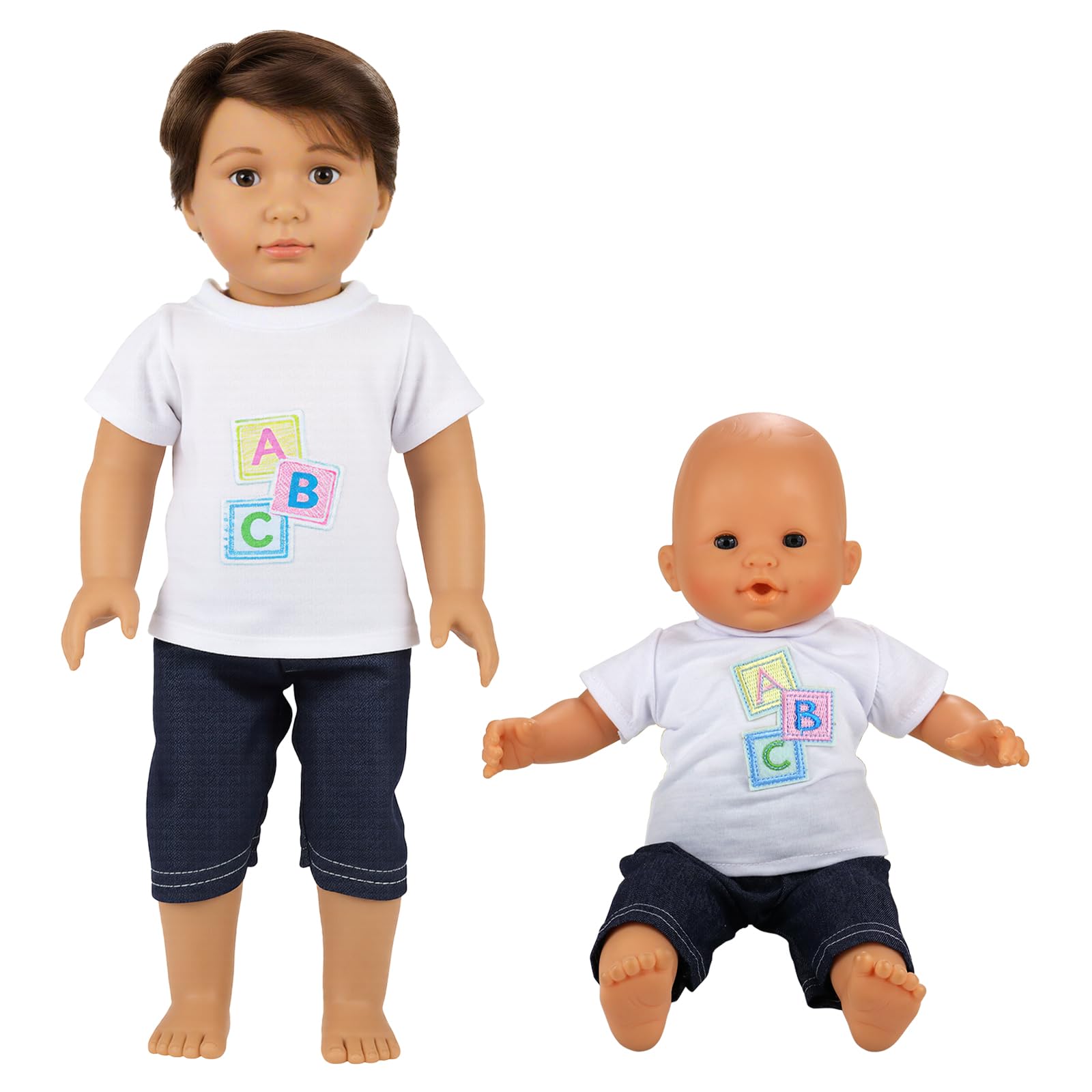 BARWA exclusive workmanship in kid-friendly, durable doll outfits