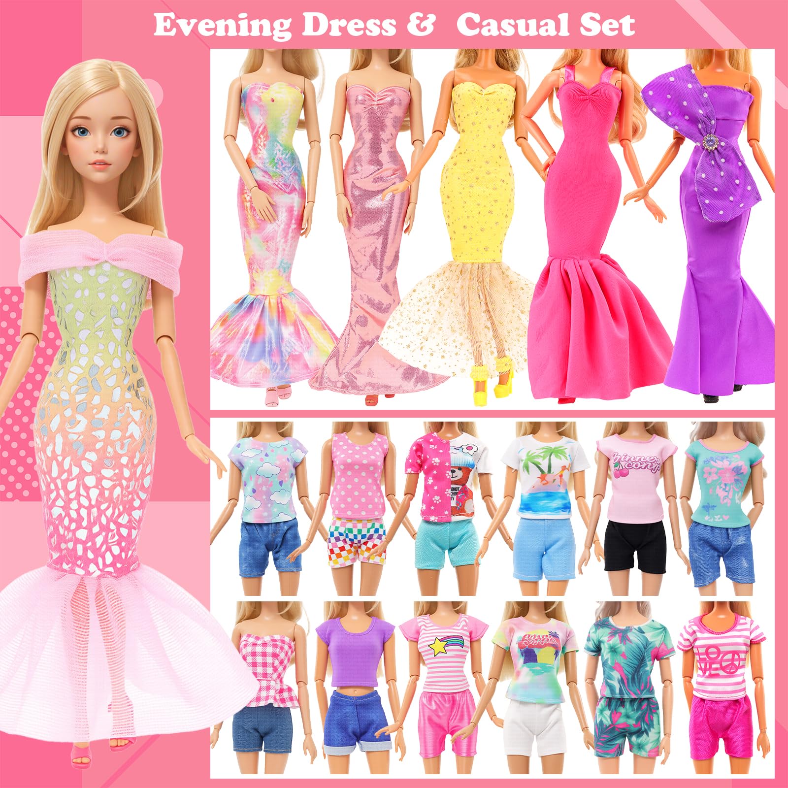 Barwa fashion dresses and slip dress offer versatile looks for everyday pretend styling