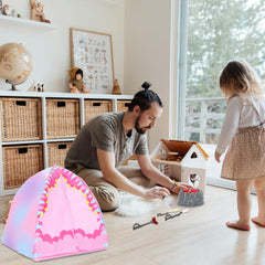 BARWA interactive grill with food and drinks sparks lively pretend camping scenarios.