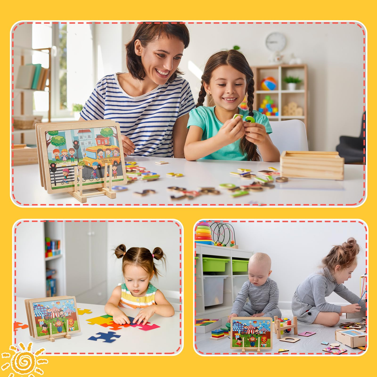 Barydat display shelf home decor fits desks and playrooms.