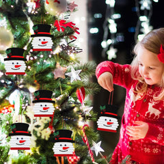 Barydat DIY snowman ornament, perfect for home holiday decor