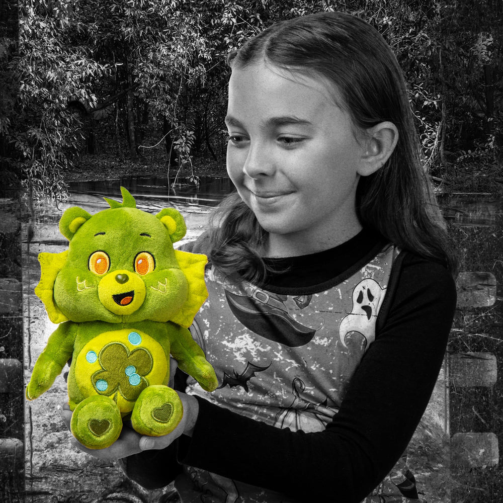 9-inch Care Bears plush sized for travel and on-the-go adventures