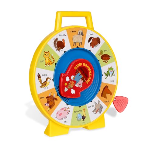 Basic Fun See 'n Say cord pull highlights animal names and sounds during play