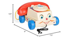 Child using the Chatter Phone for imaginative conversations