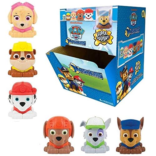 Basic Fun Mash'Ems Paw Patrol 4-pack capsules for collectible play with surprise designs.