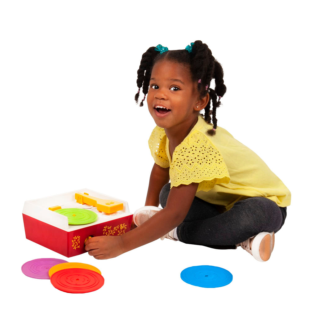 Take-along use at home or on the go with the toy.