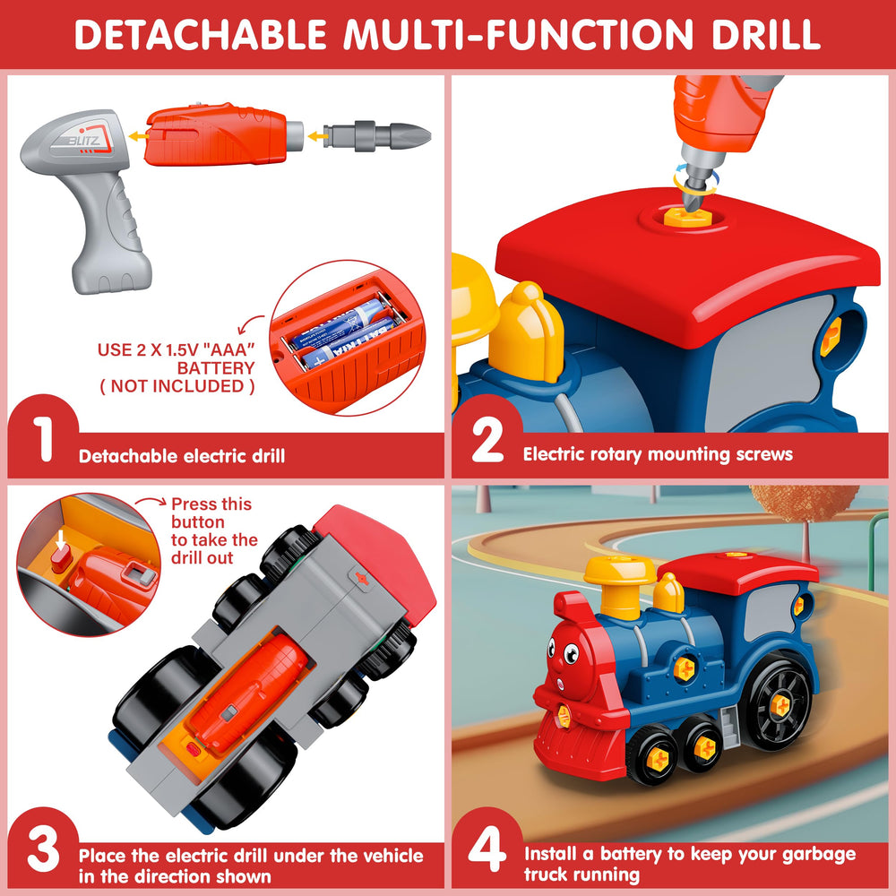 BASUN Educational STEM Toy supports preschool learning through building and problem solving