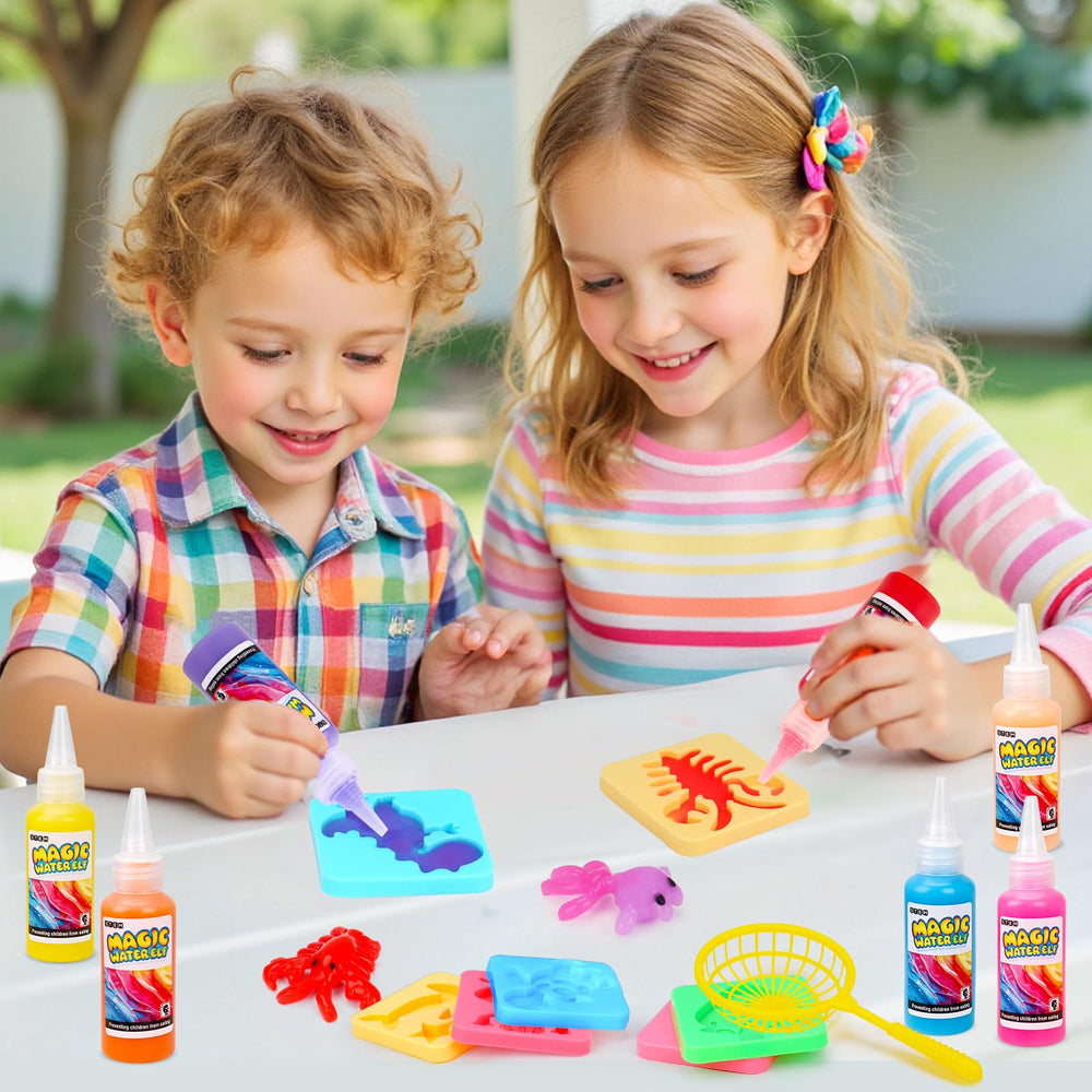 Basytodio 16 molds for water pets invite imaginative crafts.