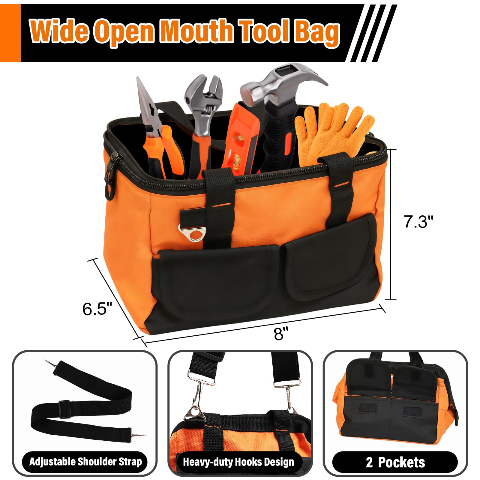 Basytodio gloves provide protection for small hands during building activities.