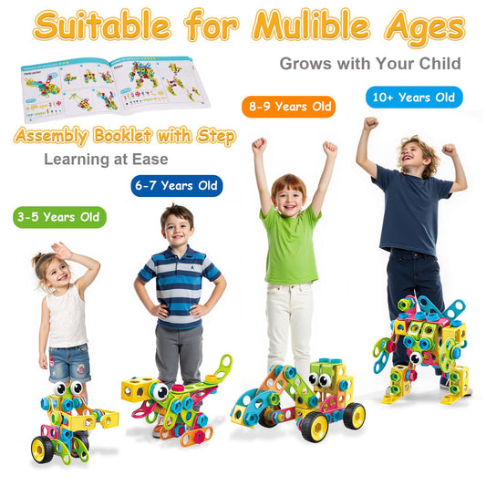 Basytodio 28-models elephants and robots design fuels imagination and hands-on STEM exploration