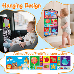Basytodio baby rattle toy encourages grasping and sensory exploration