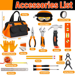 Basytodio storage bag keeps tools organized for quick cleanup after projects.