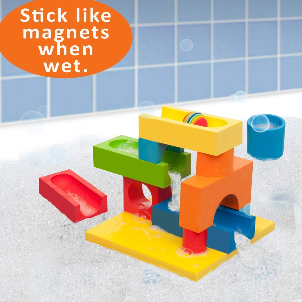 BathBlocks in a bath scene showing buoyant movement and water flow
