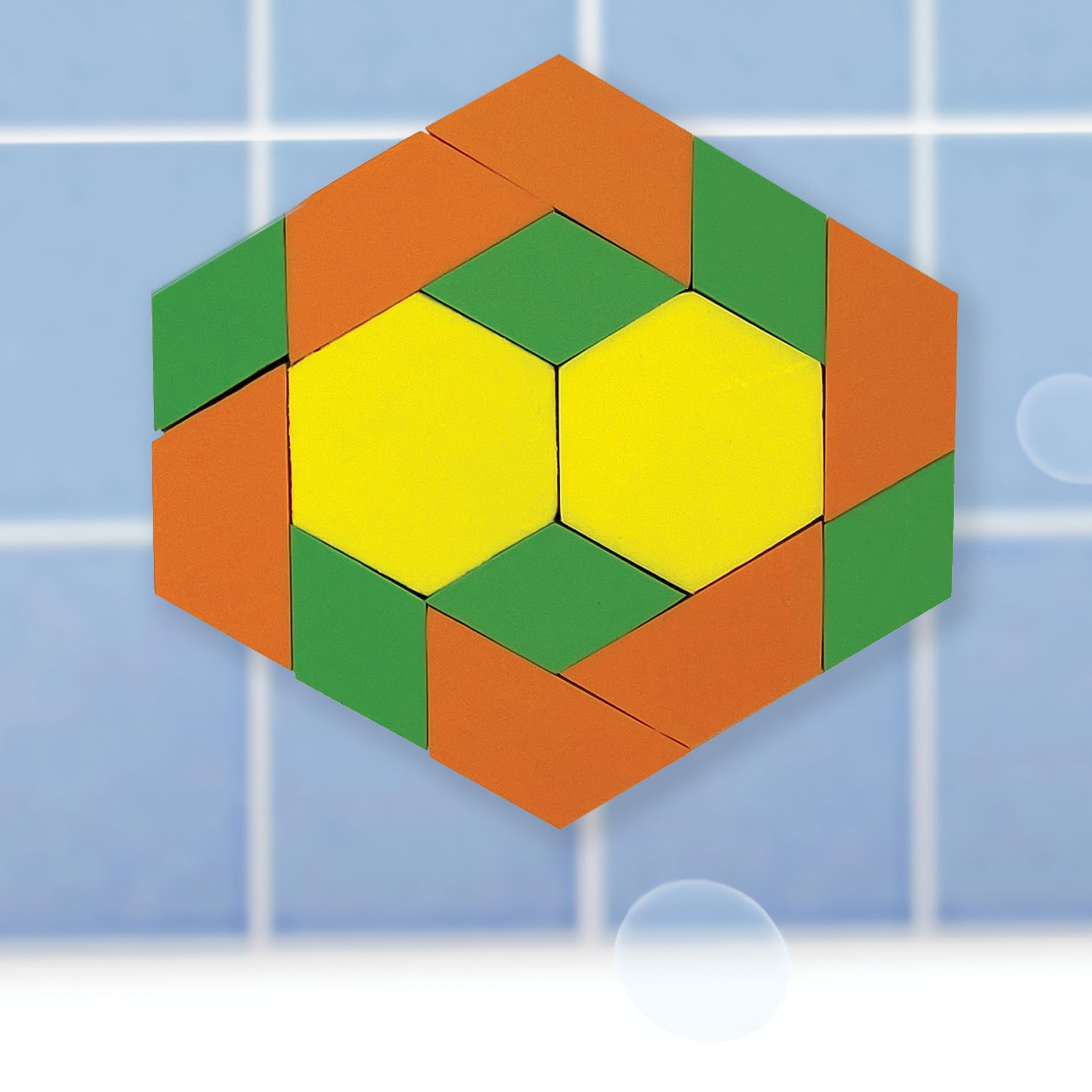 Geometry-focused BathBlocks spark spatial thinking during bath time
