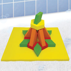 BathBlocks tower arches demonstrate engineering in water play
