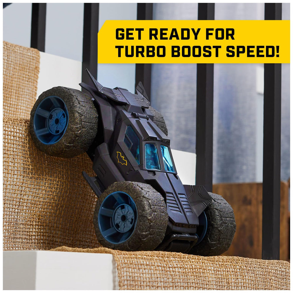 Batman Stunt Force Batmobile compatible with 4-inch action figures for missions