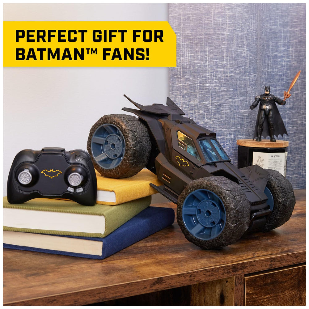 BATMAN Stunt Force Batmobile USB charging for extended play