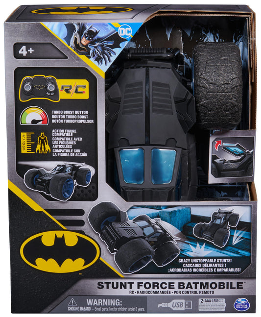 Batman Stunt Force Batmobile turbo boost button powers faster stunts