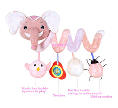 BATOHO Sheep Rattle: soft fabric sounds inspire early sensory exploration.