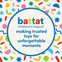 Battat durable design suitable for busy hands and repeated use.