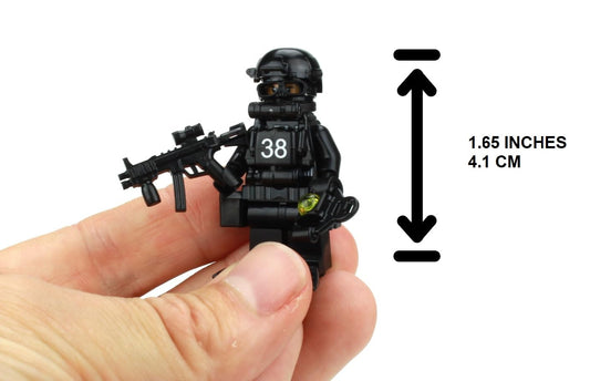 Battle Brick Navy Seal Diver gear close-up highlighting authentic tactical details.