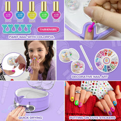 BATTOP nail file and separator included for quick shaping