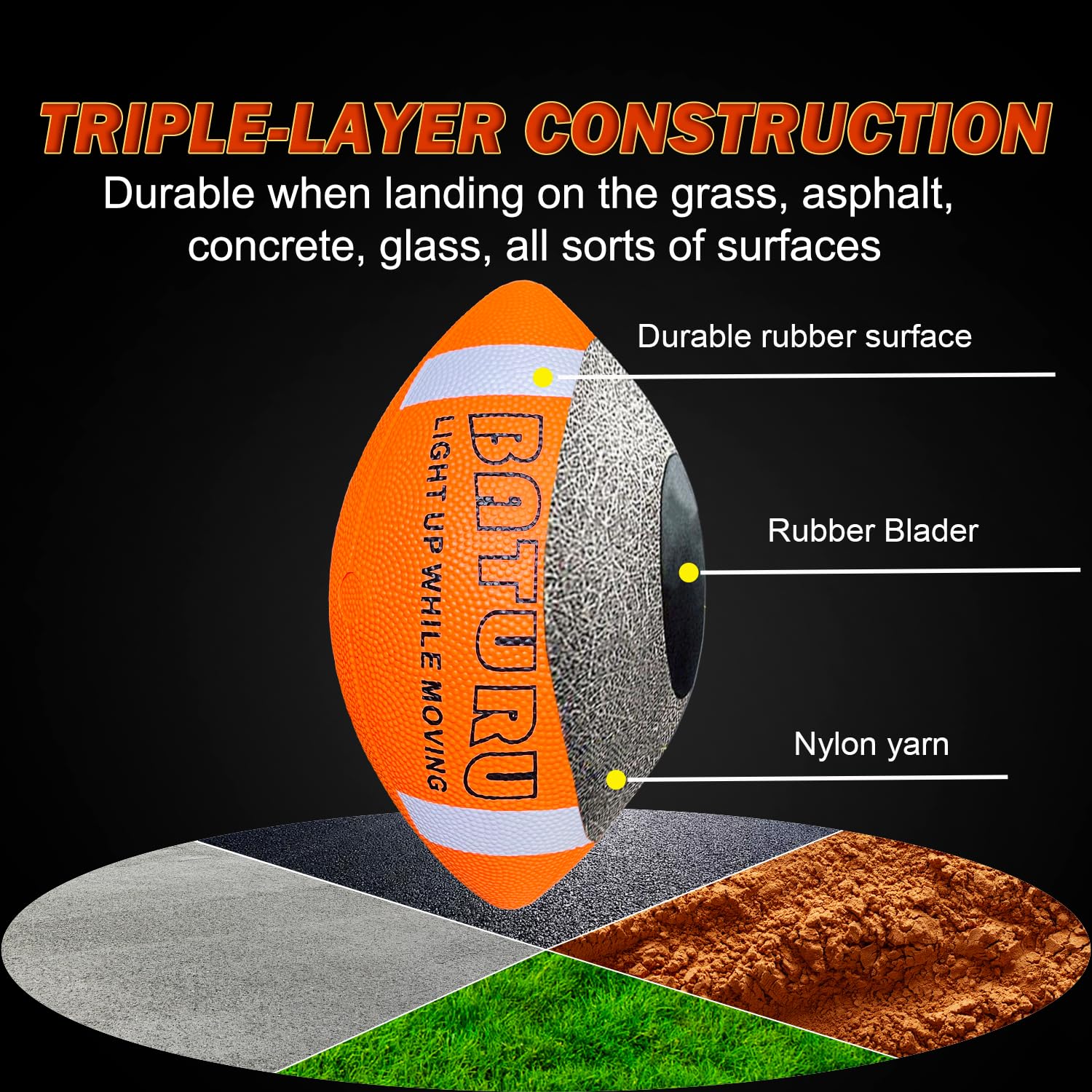 Baturu football pump and user manual included for quick setup