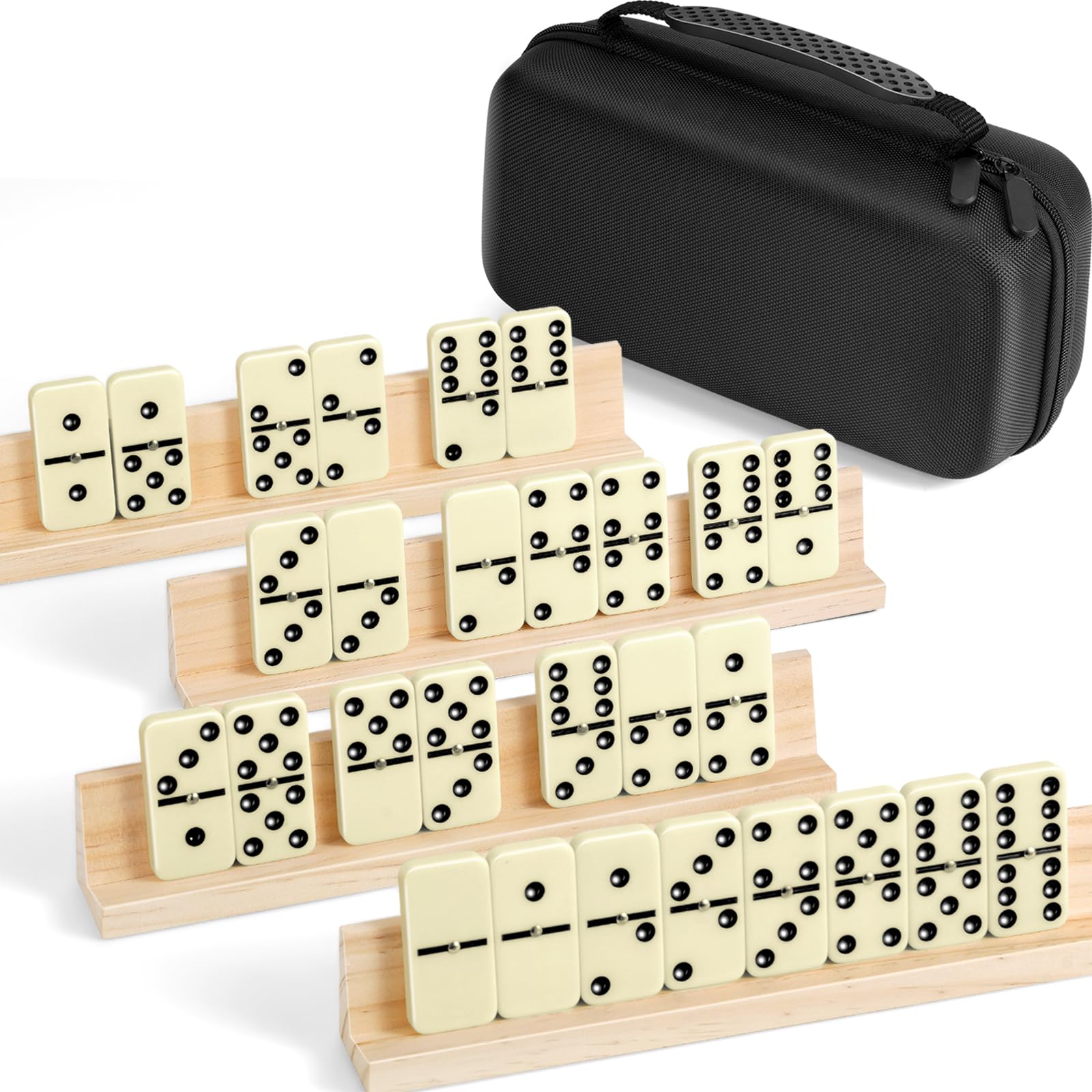 BATURU jumbo domino tiles show large, easy-to-read faces for smoother gameplay