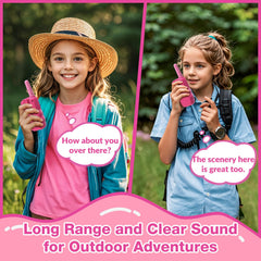 BATURU pink-buttons-antenna close-up demonstrates easy push-to-talk and accessible controls.