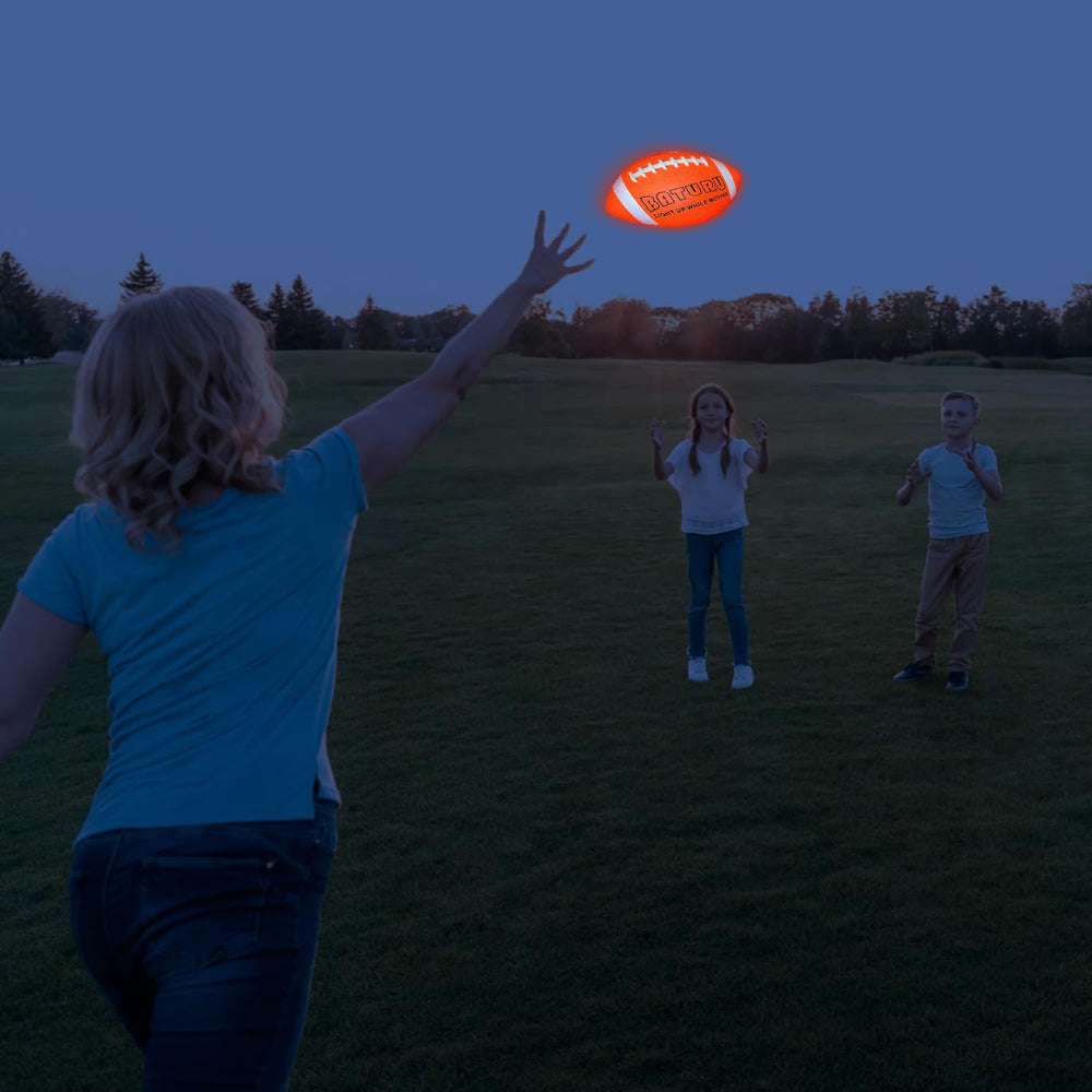 Baturu outdoor use at camping or beach with bright LEDs aiding visibility