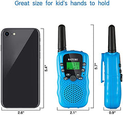 BATURU walkie talkie crystal-clear sound for easy conversations in parks.
